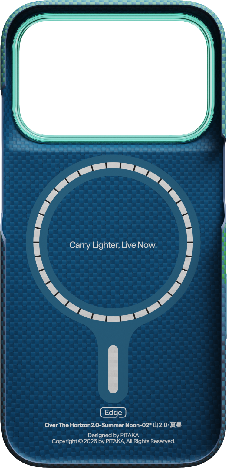 Чохол Pitaka Edge Case для iPhone 18 Pro (Over The Horizon Summer) (KI1809P)