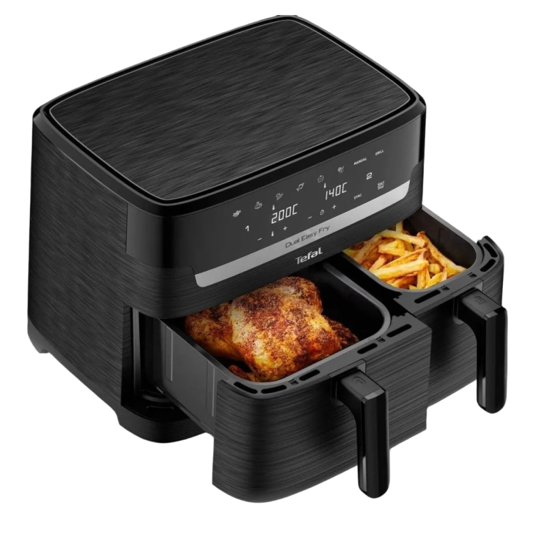 Мультипіч Tefal Dual Easy Fry EY901N10 (EU) Мультипіч Tefal Dual Easy Fry EY901N10 (EU)