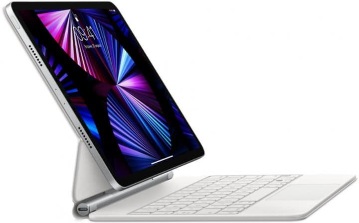 Клавіатура Magic Keyboard for iPad Pro 11/ iPad Air (4th generation) White (MJQJ3)