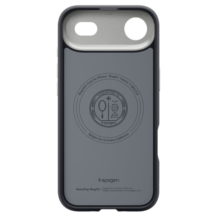 Чохол Spigen Nano Pop MagSafe для iPhone 17 Air Black Sesame (ACS10301) Чохол Spigen Nano Pop MagSafe для iPhone 17 Air Black Sesame (ACS10301)