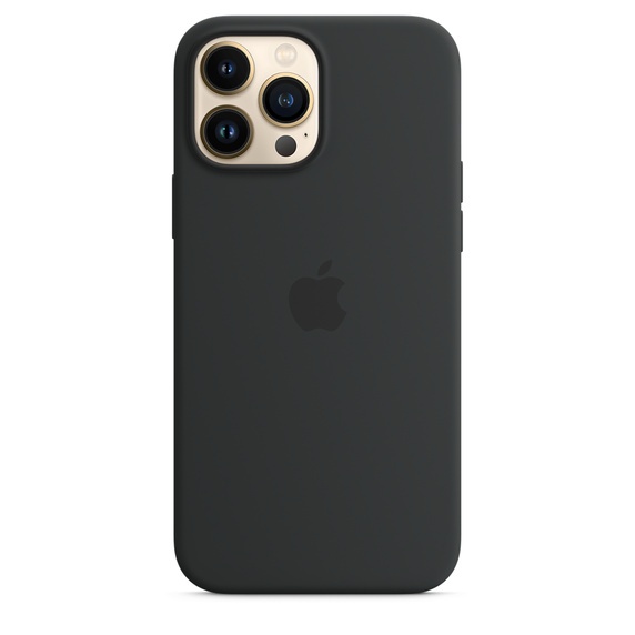 Чехол Apple Silicone Case для iPhone 13 Pro Max with MagSafe (Midnight)
