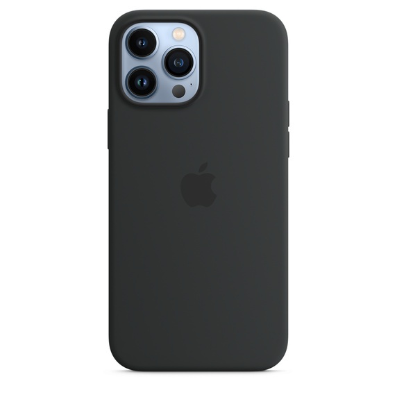 Чехол Apple Silicone Case для iPhone 13 Pro Max with MagSafe (Midnight)
