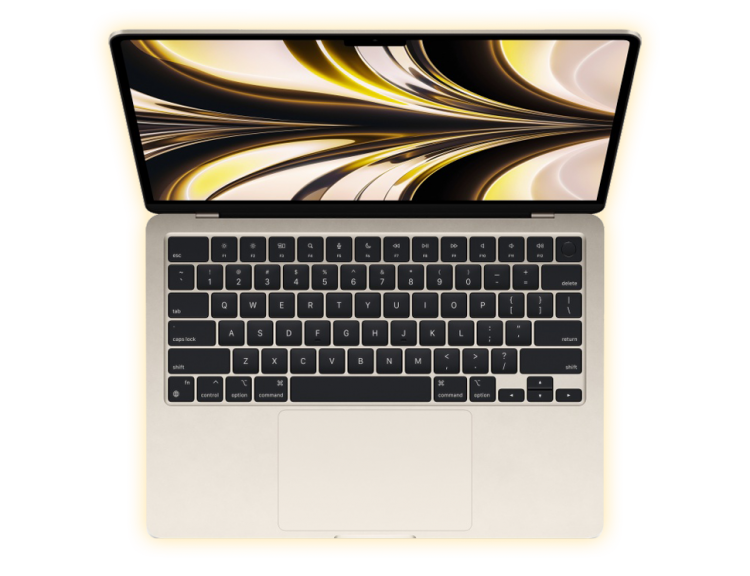 M2 MacBookAir スターライト 8GB 256GB ᐈ Apple MacBook Air 13“ Starlight M2 8/256 8GPU 2022 (MLY13