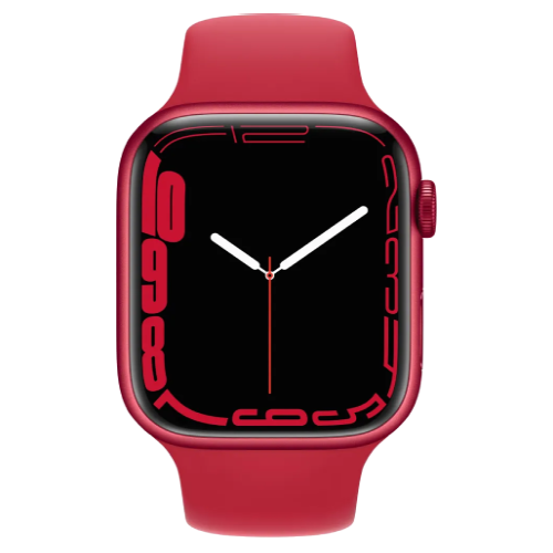 Apple Watch Series 7 45mm GPS (PRODUCT) RED Aluminum Case With PRODUCT RED Sport Band (MKN93) бу
