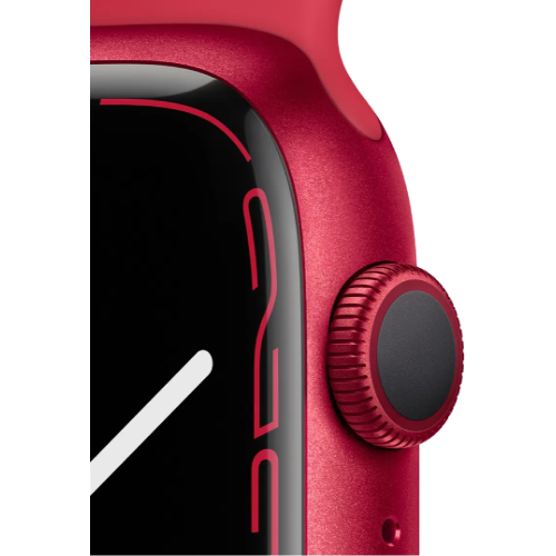 Apple Watch Series 7 45mm GPS (PRODUCT) RED Aluminum Case With PRODUCT RED Sport Band (MKN93) бу