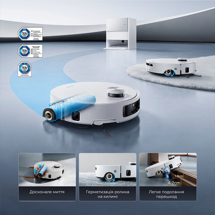 Робот-пылесос Dreame Aqua 10 Roller Black (RLH31CE-bl) (EU) Робот-пылесос Dreame Aqua 10 Roller Black (RLH31CE-bl) (EU)