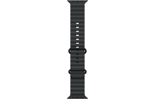 Apple Watch Ultra 2 49mm Black Titanium Case with Black Ocean Band 2024 (MX4P3)