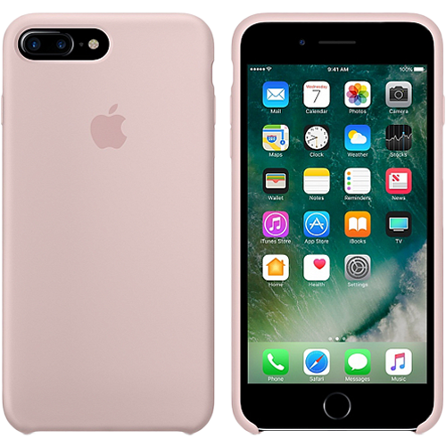 Чохол Smart Silicone Case для iPhone 7+/8+ Original (FoxConn) (Pink Sand)