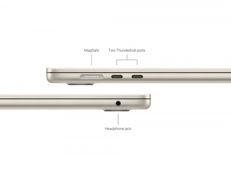 Apple MacBook Air 15“ Starlight M3 8/256 2024 (MRYR3) бу
