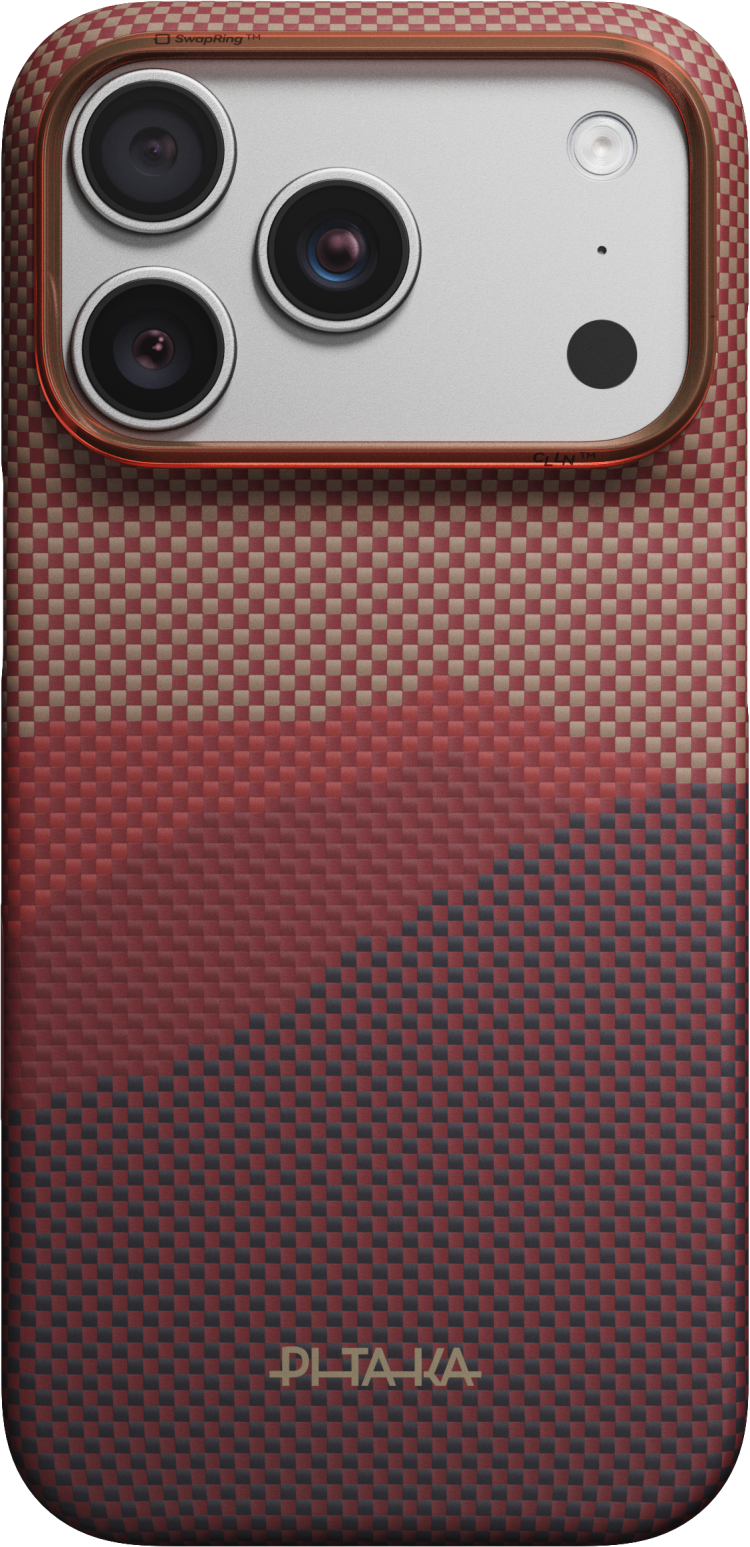 Чехол Pitaka Edge Case для iPhone 18 Pro (Over The Horizon Autumn) (KI1810P) Чехол Pitaka Edge Case для iPhone 18 Pro (Over The Horizon Autumn) (KI1810P)