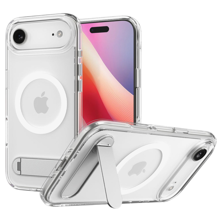 Чохол Spigen Ultra Hybrid S MagSafe для iPhone 17 Air Clear White (ACS09926) Чохол Spigen Ultra Hybrid S MagSafe для iPhone 17 Air Clear White (ACS09926)