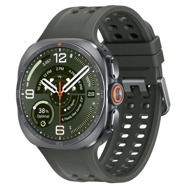 Samsung Galaxy Watch Ultra 2 47mm Titanium Silver LTE with Olive Marine Band (SM-L715FZSA)