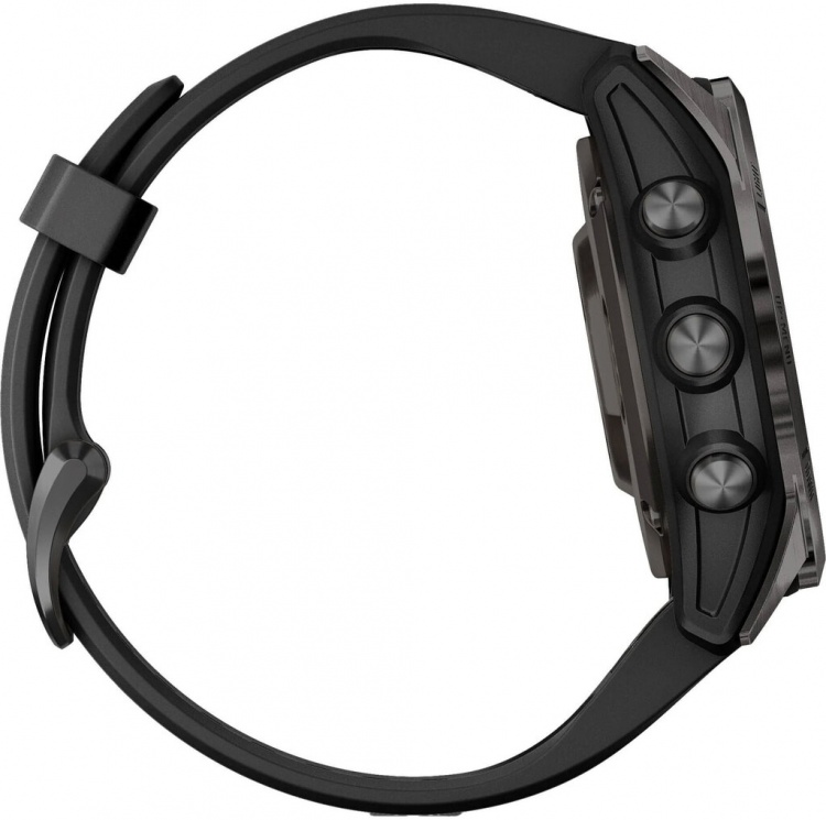 Garmin Epix Pro 2 Sapphire 42mm Carbon Gray DLC Titanium with Black Band (010-02802-14/15)
