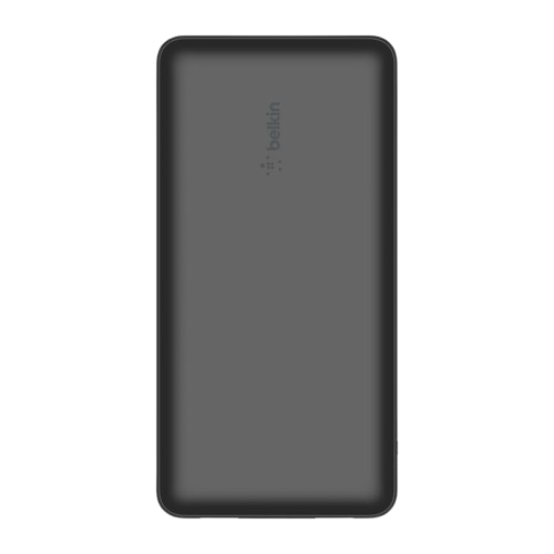 Зарядний пристрій Power Bank Belkin 20000mAh, 15W, Dual USB-A, USB-C (Black) (BPB012BTBK)