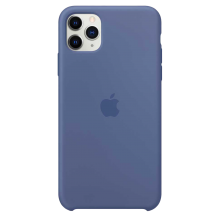 Чехол Smart Silicone Case для iPhone 11 Pro Original (FoxConn) (Linen Blue)