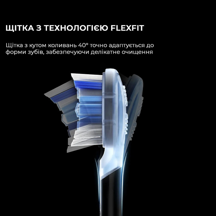 Зубная электрощетка Oclean X Ultra 20 Set (Black) (6970810557107)