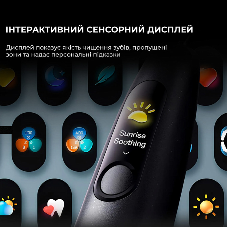 Зубная электрощетка Oclean X Ultra 20 Set (Black) (6970810557107)