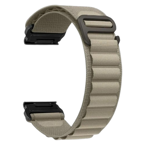 Ремінець Alpina Style Strap для Garmin 22 mm Olive (ARM85687)