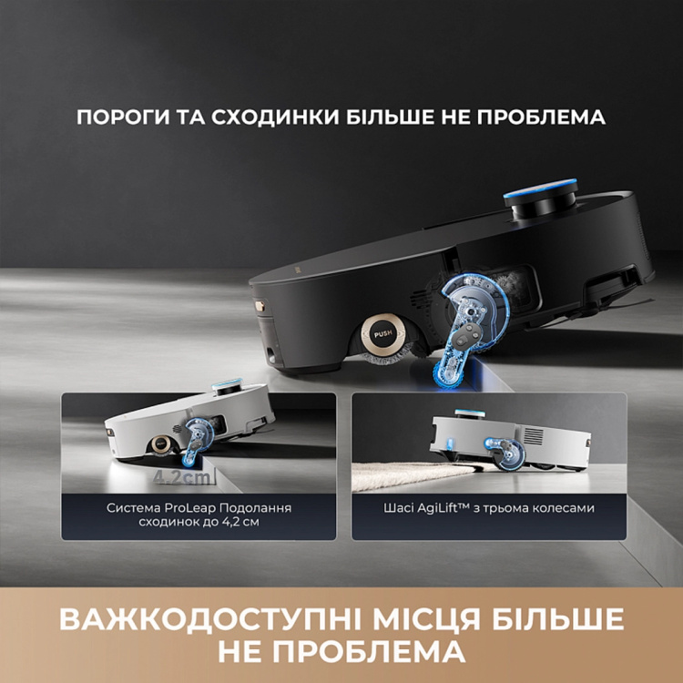 Робот-пылесос Dreame Aqua 10 Ultra Roller Complete Black (RLH71DE-1-bl) (EU)