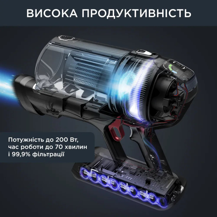 Акумуляторний пилосос Rowenta X-Force Flex 14.60 Animal Care RH9958WA (UA)