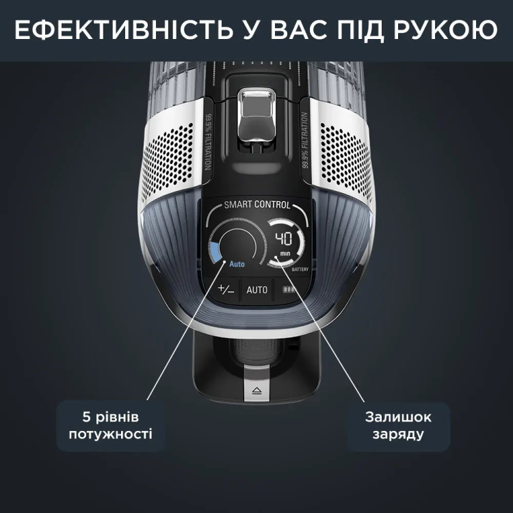 Акумуляторний пилосос Rowenta X-Force Flex 14.60 Animal Care RH9958WA (UA)