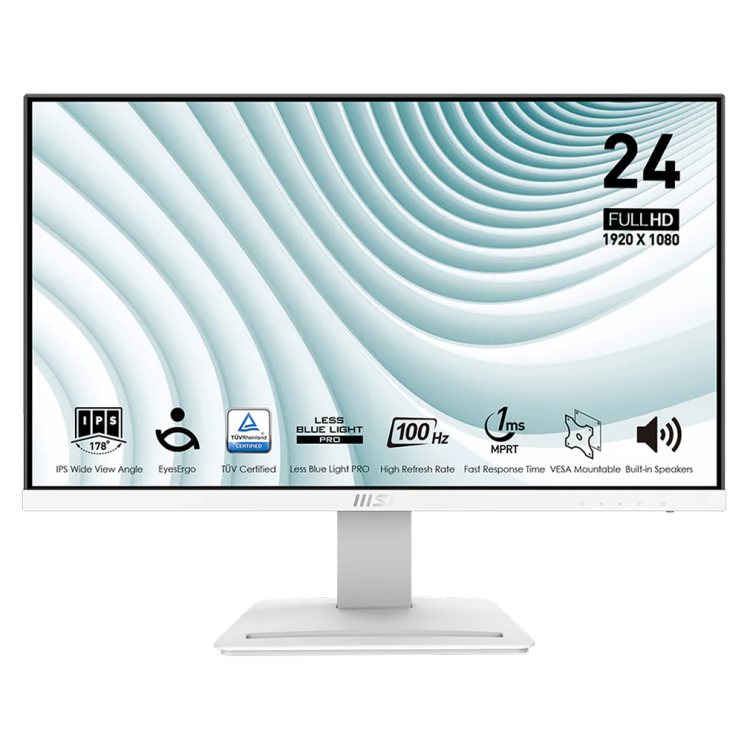 Монитор MSI 23.8" PRO MP243XW IPS 100Hz (UA)