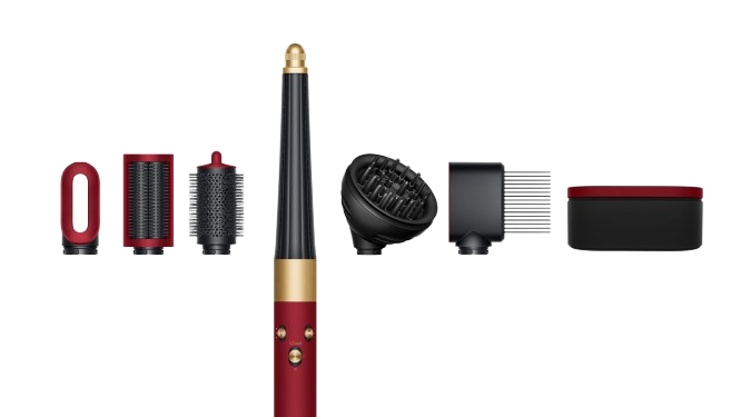 Стайлер Dyson Airwrap i.d. Curly+Coily (Red Velvet/Gold) (596928-01)
