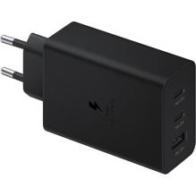 Блок живлення Samsung 65W Power Adapter Trio Black (EP-T6530NBEGEU)
