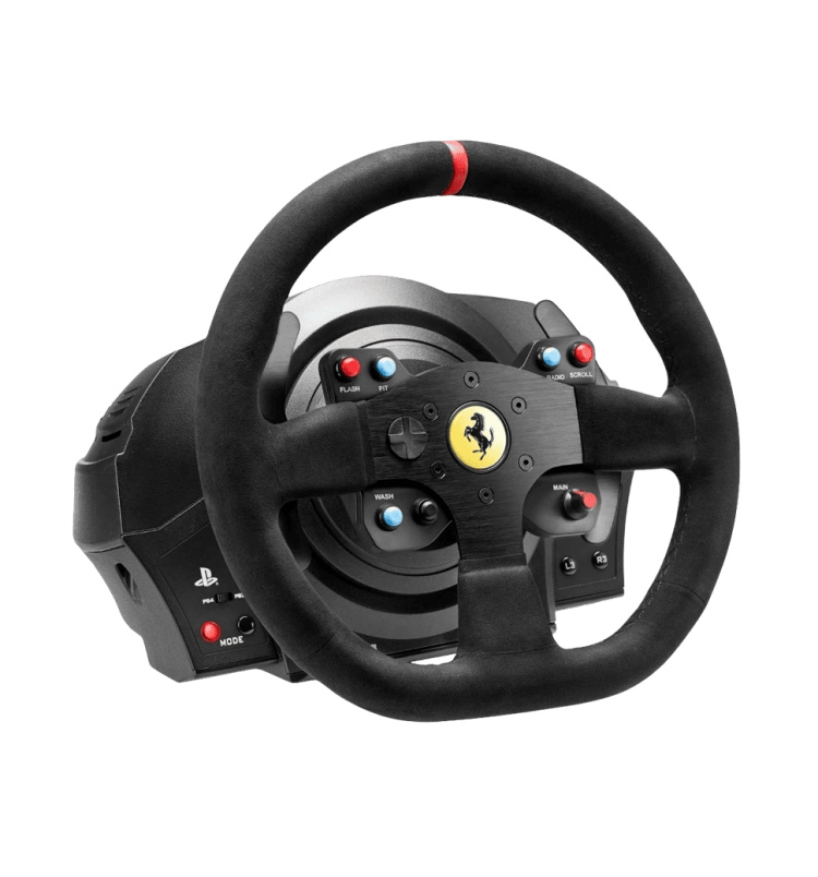 Комплект (руль, педали) Thrustmaster T300 RS Ferrari Integral RW Alcantara edition PS5/PC/PS4 (Black) (4160652)