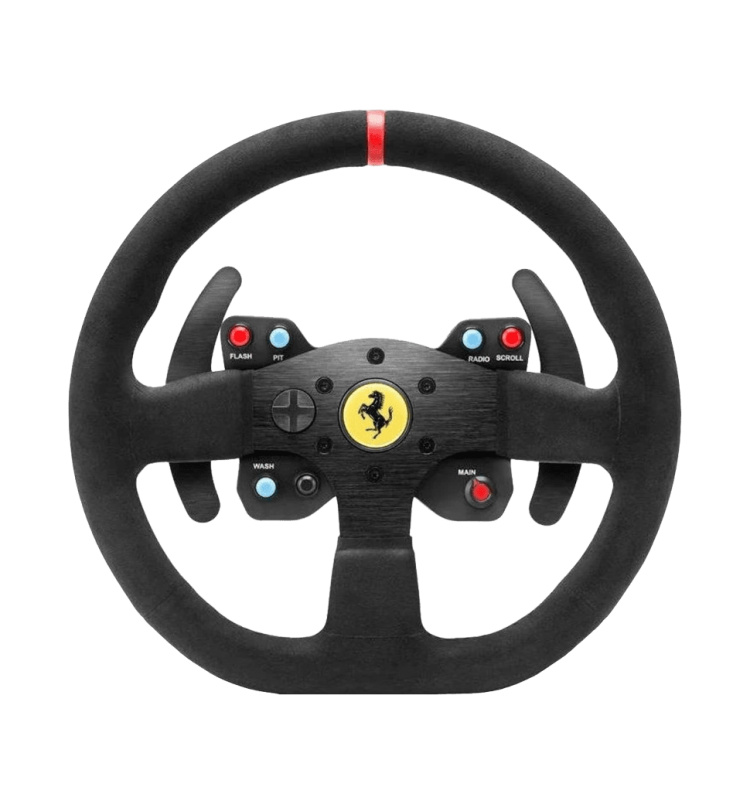 Комплект (руль, педали) Thrustmaster T300 RS Ferrari Integral RW Alcantara edition PS5/PC/PS4 (Black) (4160652)