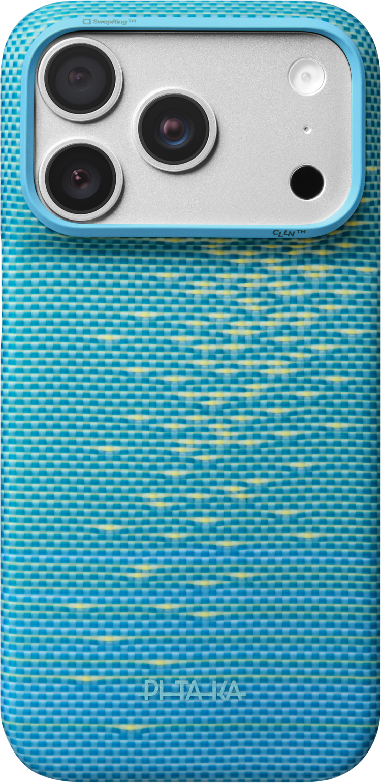 Чохол Pitaka Edge Case для iPhone 18 Pro (Lucid Blue) (KI1812P)