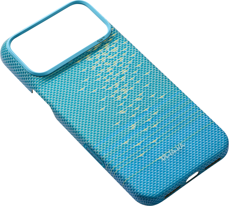 Чохол Pitaka Edge Case для iPhone 18 Pro (Lucid Blue) (KI1812P)