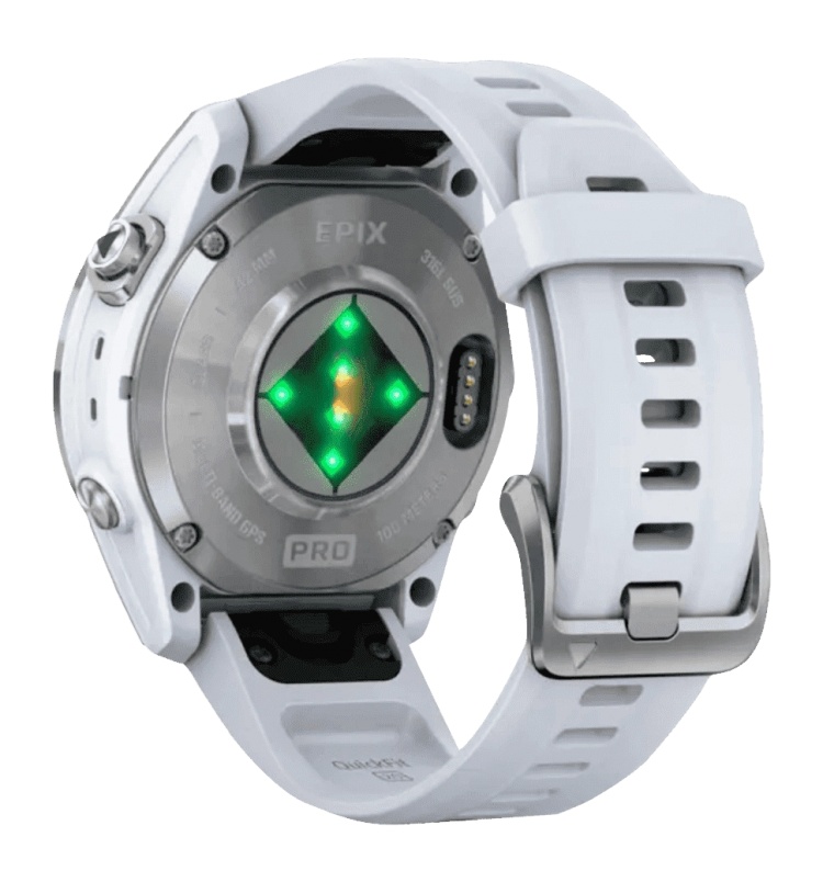 Garmin Epix Pro 2 Standard 42mm Silver with Whitestone Band (010-02802-00/01) Garmin Epix Pro 2 Standard 42mm Silver with Whitestone Band (010-02802-00/01)