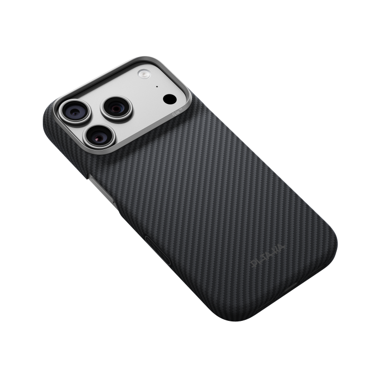 Чохол Pitaka Edge Case для iPhone 18 Pro Max (Black Grey (Twill)) (KI1801PM)