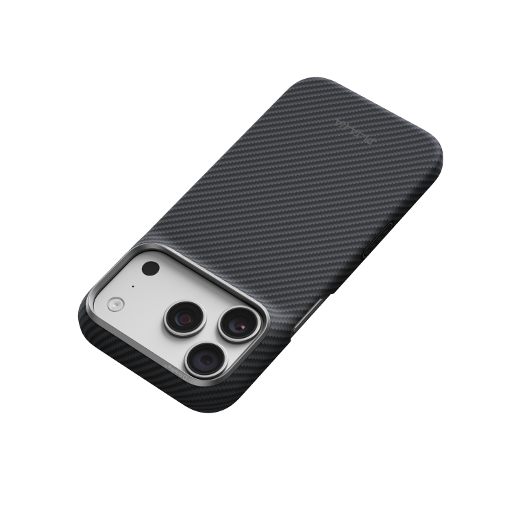 Чохол Pitaka Edge Case для iPhone 18 Pro Max (Black Grey (Twill)) (KI1801PM)