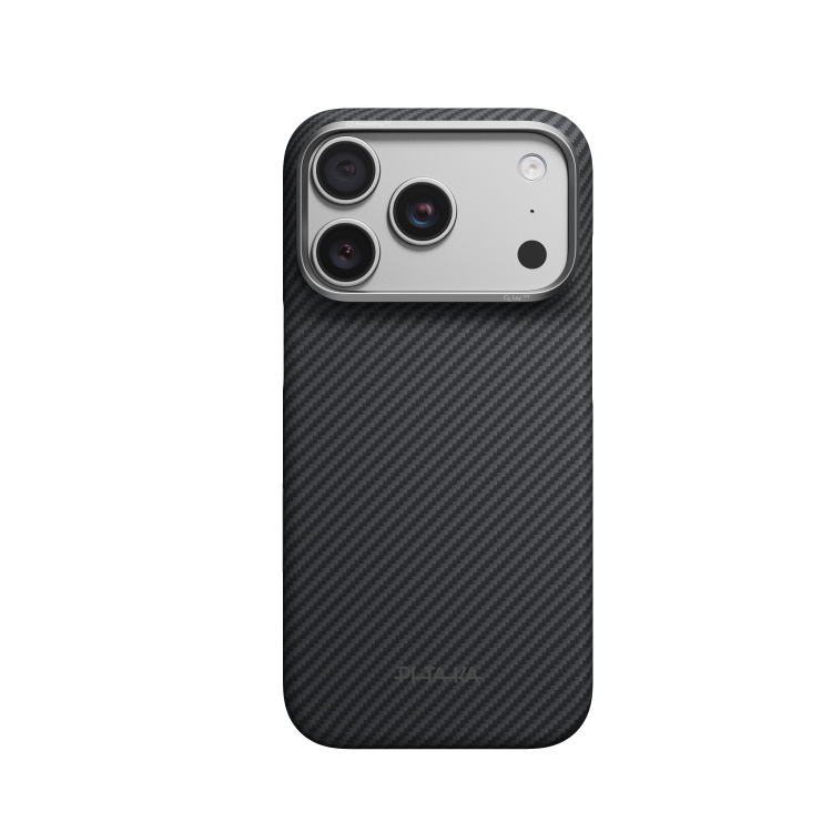 Чохол Pitaka Edge Case для iPhone 18 Pro Max (Black Grey (Twill)) (KI1801PM)