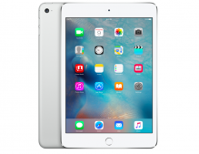 Apple iPad mini 4 with Retina display Wi-Fi + LTE 128GB Silver (MK8E2)