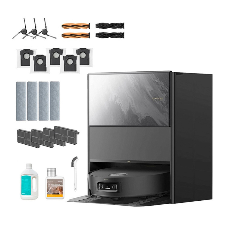 Робот-пылесос Dreame Aqua 10 Ultra Track Black (RLR81CE-BL) (EU) Робот-пылесос Dreame Aqua 10 Ultra Track Black (RLR81CE-BL) (EU)