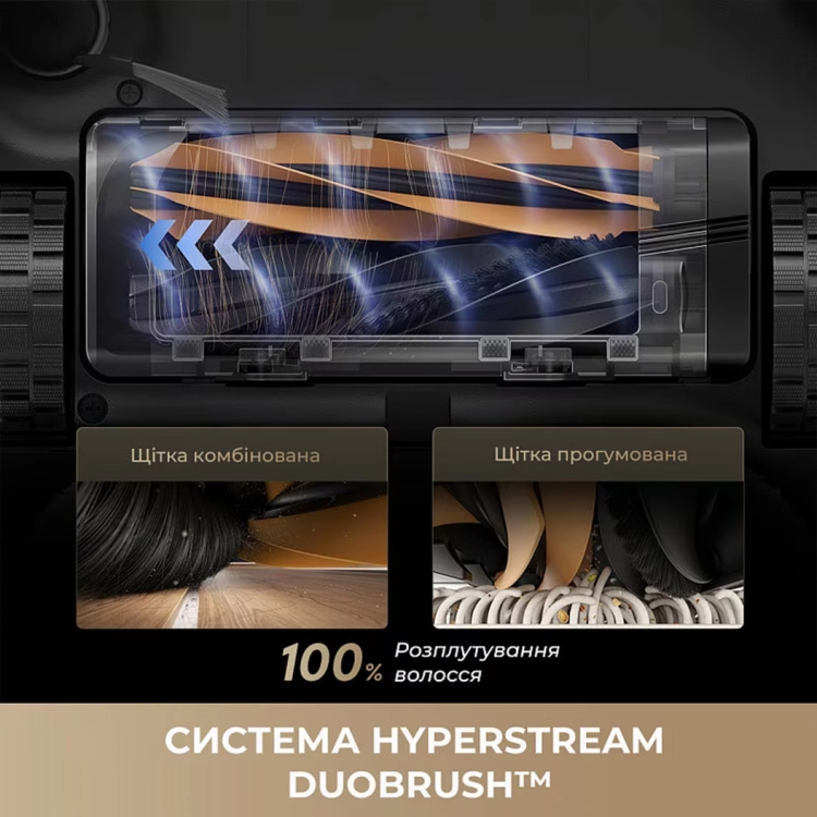 Робот-пылесос Dreame Aqua 10 Ultra Track Black (RLR81CE-BL) (EU)