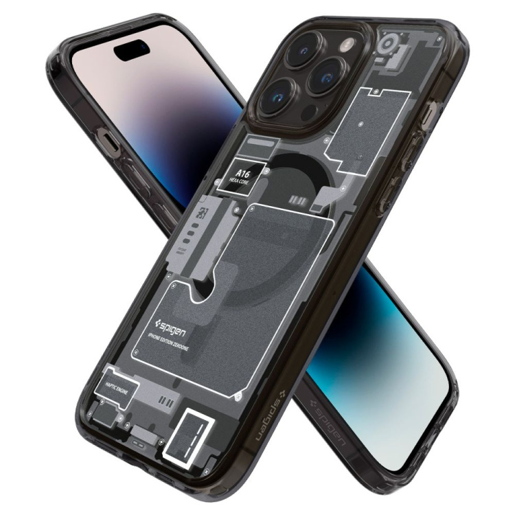 Чохол Spigen для iPhone 14 Pro Ultra Hybrid Zero One Series (Black)