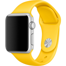Ремешок для Apple Watch 42/44mm Sport Series 1:1 Original (Yellow)