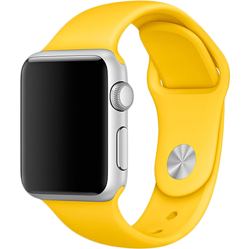 Ремінець для Apple Watch 42/44mm Sport Series 1:1 Original (Yellow) Ремінець для Apple Watch 42/44mm Sport Series 1:1 Original (Yellow)