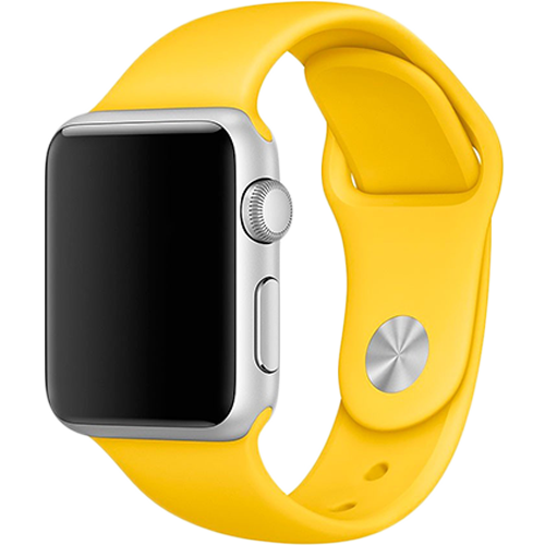 Ремінець для Apple Watch 42/49mm Sport Series 1:1 Original (Yellow)