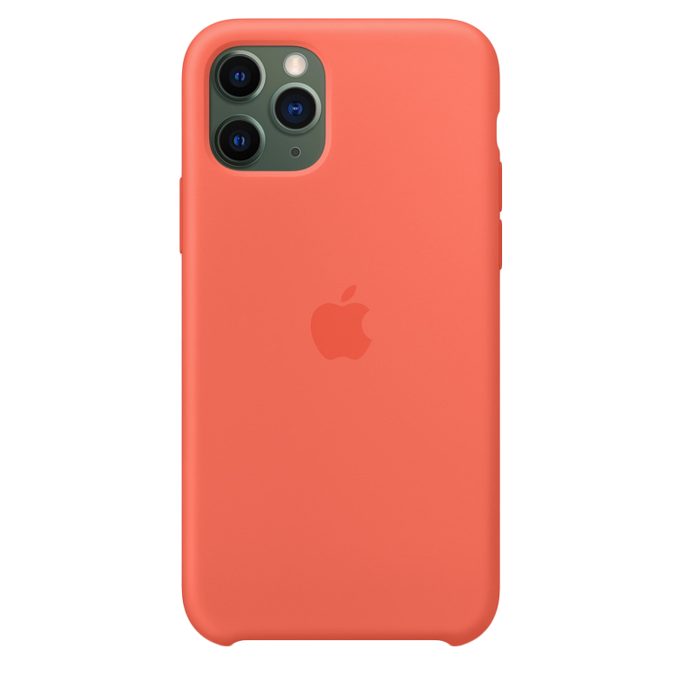 Чехол Smart Silicone Case для iPhone 11 Pro Original (FoxConn) (Clementine Orange)