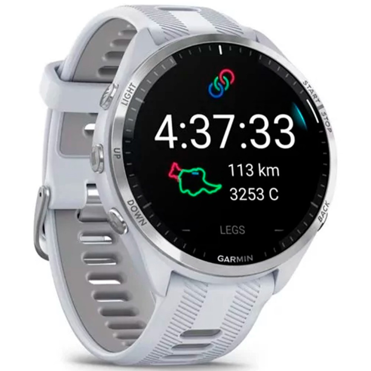 Garmin Forerunner 965 Titanium Bezel, Whitestone Case (010-02809-01/11)