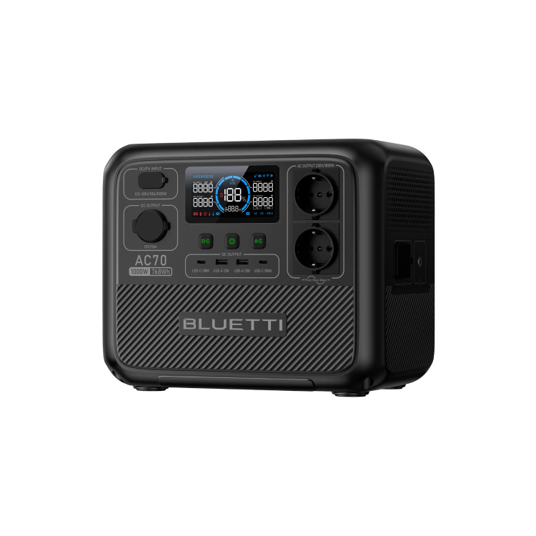 Зарядна станція BLUETTI AC70 1000W (768 Вт/г)