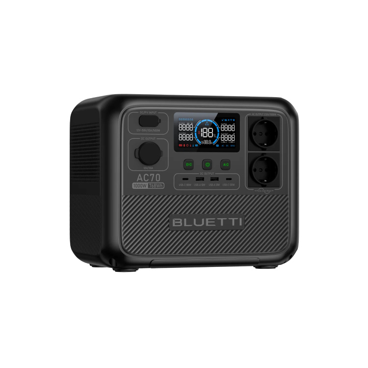 Зарядна станція BLUETTI AC70 1000W (768 Вт/г)