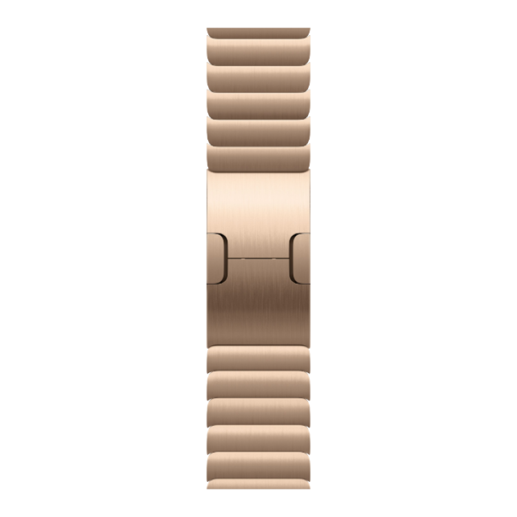 Apple Watch Series 11 42mm Gold Titanium Case with Gold Link Bracelet (MF9M4+MXMC3) 