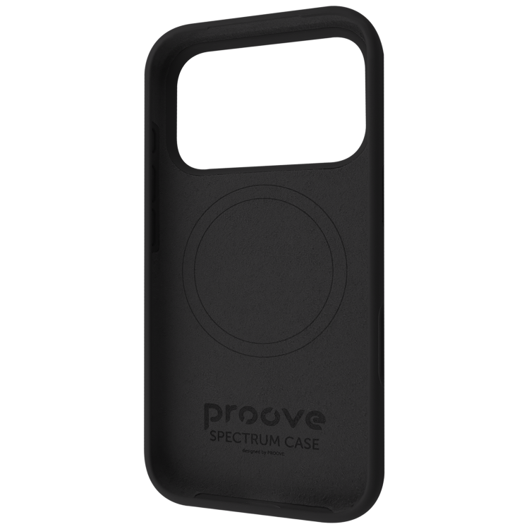 Чохол Proove Spectrum Case with Magnetic Ring iPhone 17 Pro Deep Black (PCSPIP17P041) Чохол Proove Spectrum Case with Magnetic Ring iPhone 17 Pro Deep Black (PCSPIP17P041)