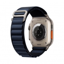 Ремінець Alpine Loop для Apple Watch 38-41mm (Black Blue)